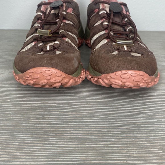 Merrell Chameleon II Stretch Cross-Training Shoes Chocolate/Pink Togel Size 1 - Picture 6 of 14